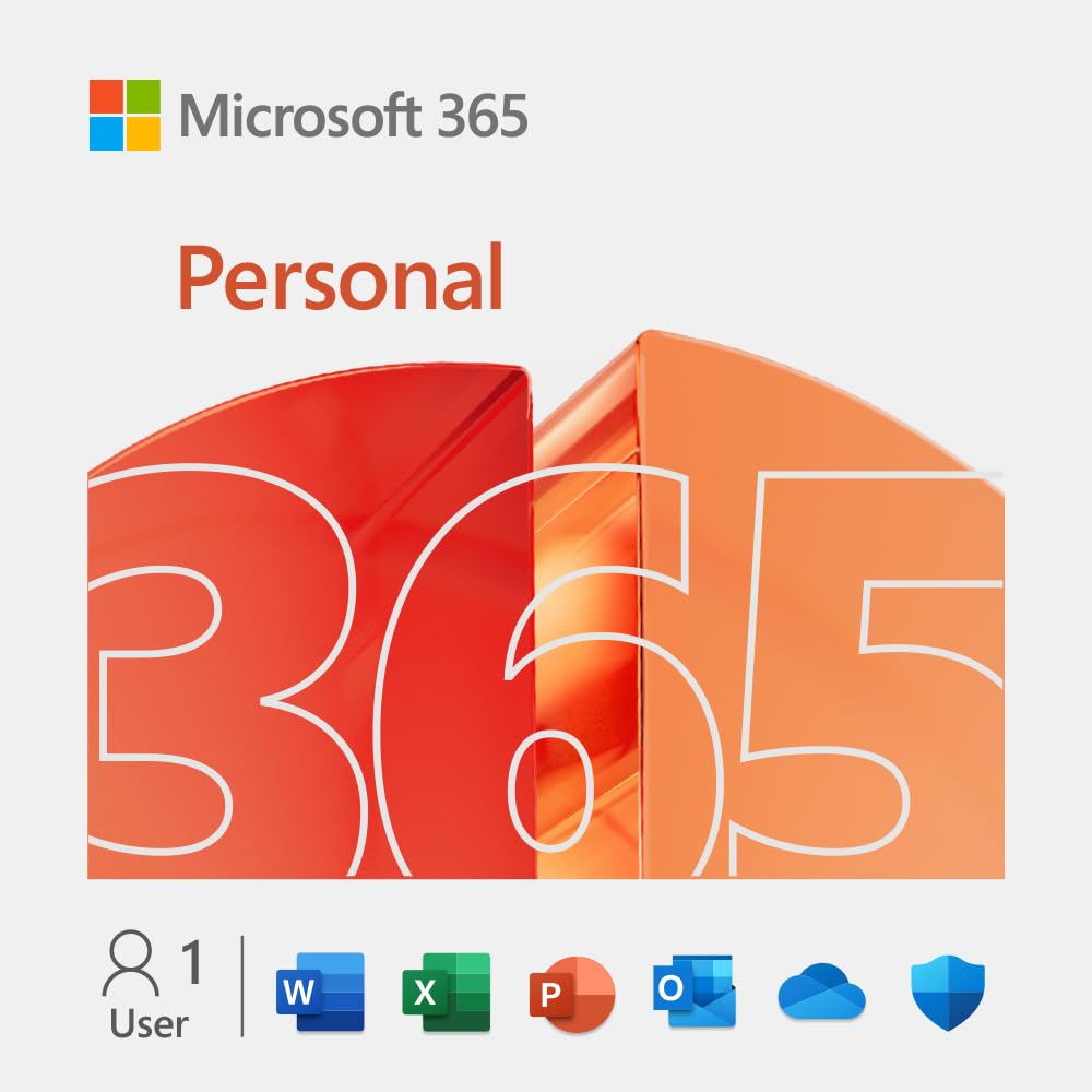 Microsoft 365 Personal -1 TB of cloud storage